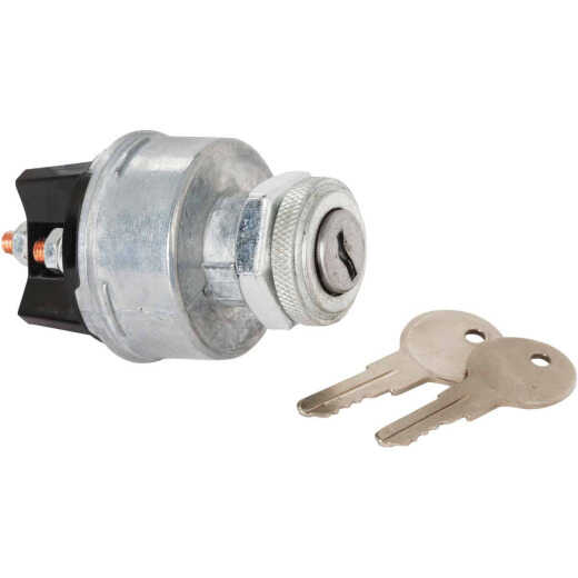 Calterm 4-Position Starter Ignition Switch (2 Keys Included)